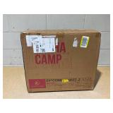 ALPHA CAMP Folding Stadium Seat Chair for blenchers with Arm Rest, Outdoors