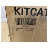 Stainless Steel Litter Box, Metal Litter Boxs with Lid High Sides, XL Extra Large Litter Box for Big Cats