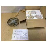 3-Light Modern Ceiling Pendant Light Clear Glass Pendant Lighting