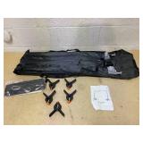 Support System Kit with 2 Sandbag, 6 Backdrop Spring Clamp and Carry Bag