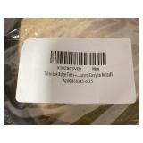 Trim-Lok Edge Trim  Fits 1/4 Edge, 11/16 Leg Length, 25 Length, Black, Pebble Texture  Flexible PVC Edge Protector for Sharp/Rough Surfaces, Easy to Install