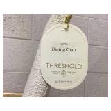 Threshold Lewes Wood Arm Upholstered Dining Chair With Metal Legs
