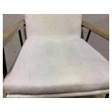 Threshold Lewes Wood Arm Upholstered Dining Chair With Metal Legs