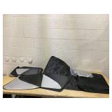 KMF 8pcs Thicken Full Window Sun Shades Window Covers for Windshield Side Rear, UV Block and Blackout for Camping Outdoor