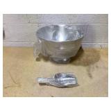 12L Premium Large Size Ice Bucket, Stainless Steel Champagne Bucket for Parties with Great Performance and Sleek Design, Silver