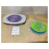 Balance Board for Kids, 20 inch Maze Rocking Seesaw with 2 Balls, 3 Replacement Labyrinth Boards, Toddler Wobble Board for Sensory Training, Non-Slip Pedals, Max Load 130 Lbs