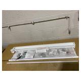 160" Retractable Baby Gate Extra Wide, 41" Tall Retractable Dog Gate for Stairs, Doorways, Decks, Mesh Gate Long Child Gate Pet Gate for Indoor, Outdoor, with Reinforced Mesh Rods, Dual Locks