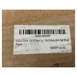 EAGLE PEAK 10x10 Slant Leg Pop-up Canopy Tent Easy One Person Setup