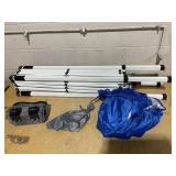 EAGLE PEAK 10x10 Slant Leg Pop-up Canopy Tent Easy One Person Setup