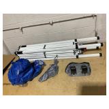 EAGLE PEAK 10x10 Slant Leg Pop-up Canopy Tent Easy One Person Setup