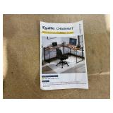 Clear Chair Mat, TYDLE 50" x 65" Large Office Chair Mat for Hard Floor, Vinyl Chair Mat for Gaming Chairs