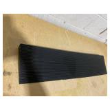 1.5" Rise Rubber Threshold Ramp, 2204Lbs Recycled Rubber Power Threshold, 35.4" L x 7.87"