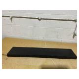 1.5" Rise Rubber Threshold Ramp, 2204Lbs Recycled Rubber Power Threshold, 35.4" L x 7.87"