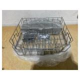 WD28X26099 Dishwasher Lower Rack Replacement,Compatible with GE Appliance General Electric Part GDF510PSM0SS GDT535PSM0SS/R0SS With Dishwasher Silverware Basket And Rack Carrier & Roller Kit