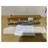 Over The Table Rod Stand with Clamps, 46-82Length, Adjustable Metal Balloon Flower Arch Stand