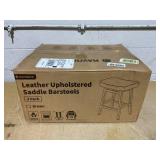 Counter Height Bar Stools Set of 2, 24 Inch Barstools for Kitchen Island Counter