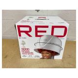 Red by Kiss 3000 Ceramic Tourmaline Professional Hood Dryer