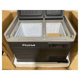 Car Refrigerator 12v Portable Fridge for Car, Auto 56 Quart Dual Zone Freezer Compressor Cooler, -4?68?