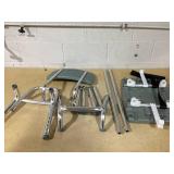 DMI Tub Transfer Bench and Shower Chair with Non Slip Aluminum Body