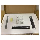Wall Mounted Bathroom Vanity Mirror, 24"x36" Single Beveled Edge Frameless Rounded Rectangle Mirror