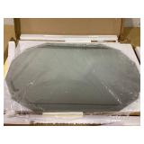 Wall Mounted Bathroom Vanity Mirror, 24"x36" Single Beveled Edge Frameless Rounded Rectangle Mirror