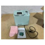 Neretva 20-IN-1 Bread Maker, Dual Heater 2LB Bread Machine Stainless Steel Bread Maker Machine Nonstick Ceramic Pan Compact for Gluten Free/Sourdough/Whole Wheat Bread/Yogurt, Breadmaker-Light Green