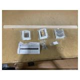 Safety Innovations No Hole Stairway Baby Gate Mounting Kit - Fits Posts from 2 3/4 inches to 3 1/2 inches Wide with Square or Round Tops - No Adhesives On Or Screws in Your Posts, (1-Pack)