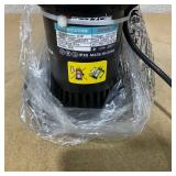 Sump Pump, 1HP 4000GPH Submersible Water Pump with Float Switch, Portable Electric Cast Aluminum Sump/Sewage Pump with 10FT Cord for Basement Draining