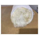MH MYLUNE HOME Genuine Sheepskin Rug, New Zealand Luxury Sheepskin Carpet Natural, measures 2