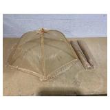 LOT OF 3 Premium Pop Up Mesh Food Cover Collapsible Food Fly Net Cover