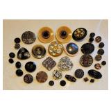 Fabulous Antique Mixxed Button Collection