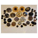 Fabulous Antique Mixxed Button Collection