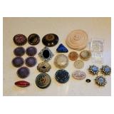 Unique Vintage Fashion Button Collection