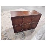 Asian Influence Vented Storage Chest Pair