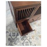 Asian Influence Vented Storage Chest Pair