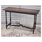 English Victorian Antique Consol Table from Tell City Furniture