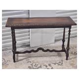 English Victorian Antique Consol Table from Tell City Furniture