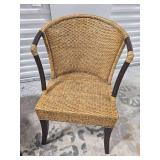 Rattan Barrel Accent Chairs from Pier One