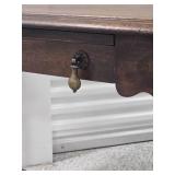 Antique Barley Twist Writing Desk  Cadillac Cabinet Co.