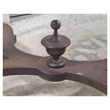 Antique Barley Twist Writing Desk  Cadillac Cabinet Co.