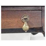 Antique Barley Twist Writing Desk  Cadillac Cabinet Co.