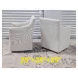 Bernhardt Furniture Co. Highland Park Swivel Armchairs, A