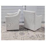 Bernhardt Furniture Co. Highland Park Swivel Armchairs, A