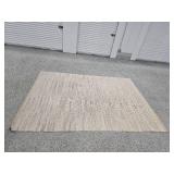 Threshold Jute Rug Yellow and Grey Tones