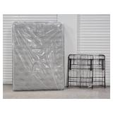 Serta Simmons Brookton Plush Queen Mattress & Platform