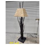 Rustic Interior Branch Bundle Lamp
