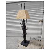 Rustic Interior Branch Bundle Lamp