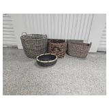 Contemporary Décor Basket Group