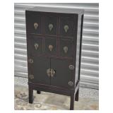 Pier 1 Chinoisiere Drawer Cabinet - Black
