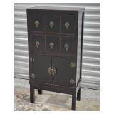 Pier 1 Chinoisiere Drawer Cabinet - Black